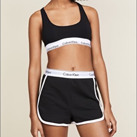 Calvin Klein Pants - Women's Calvin Klein Black Lounge Shorts